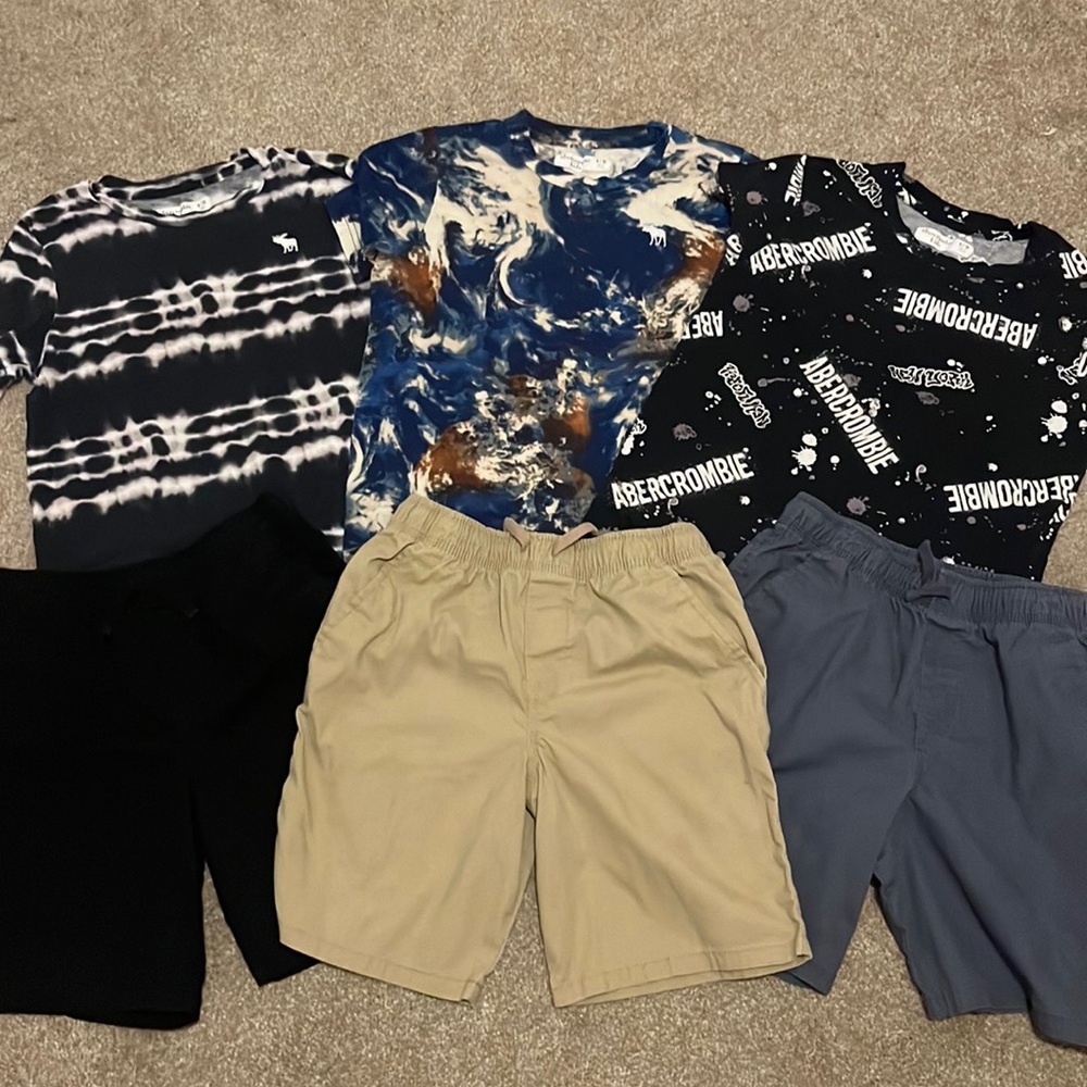 5 boys size 9/10 Abercrombie outfits